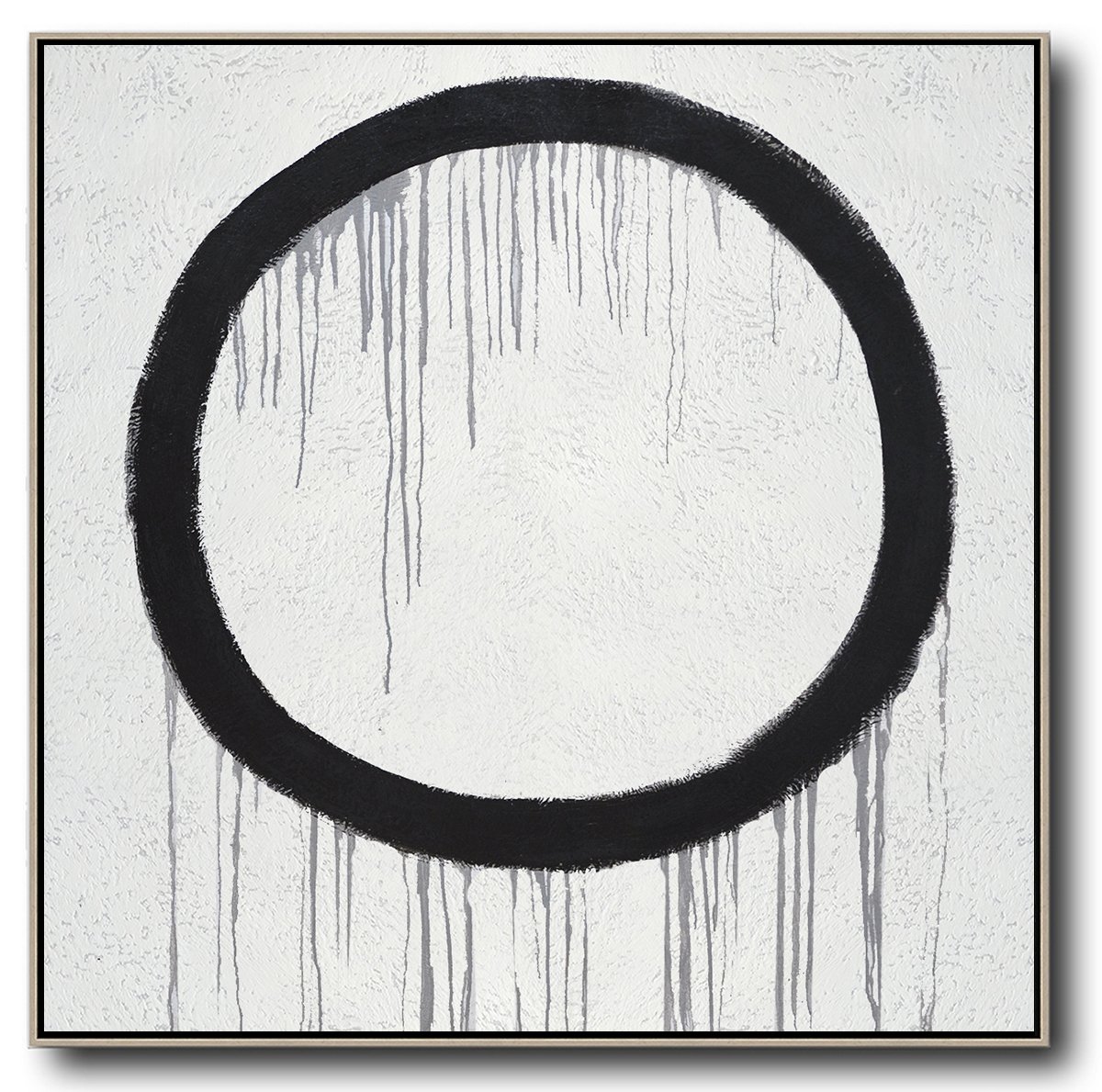 Minimalist Drip Painting #DH28A - Click Image to Close